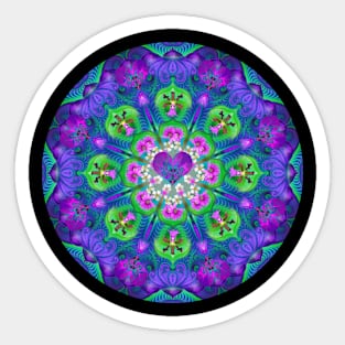 Mandala Magic - Daily Focus 3.10.2024 Sticker